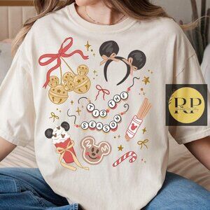 Dsney Christmas Mickey Ear Shirt Dsney Christmas tee Dsney Xmas Shirt tis